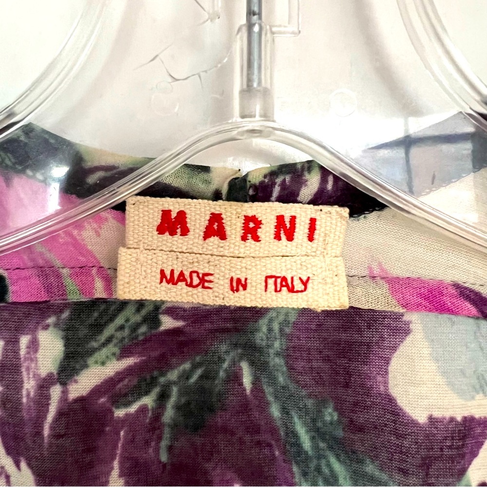Marni Abstract Print Tank Top - Picture 7 of 8